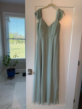 Birdy Grey Sage Green bridesmaid/ prom Maxi Dress